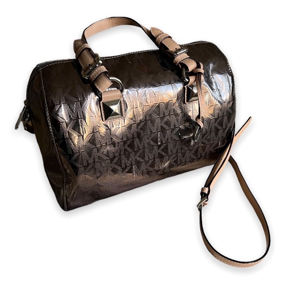 Michael Kors - Metallic Grayson Shoulder Bag ⭐️ - Picture 2 of 4